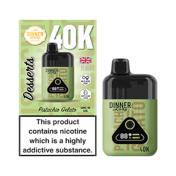 Dinner Lady Desserts 40000 Puff Disposable 5%