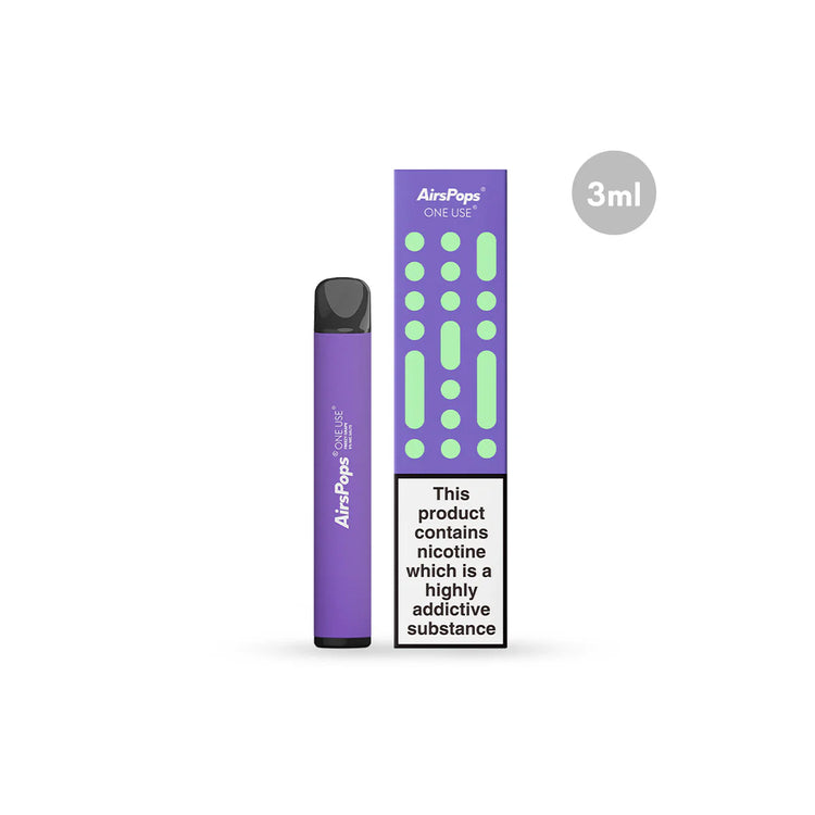 AirsPops One Use 3ml Disposable 5%