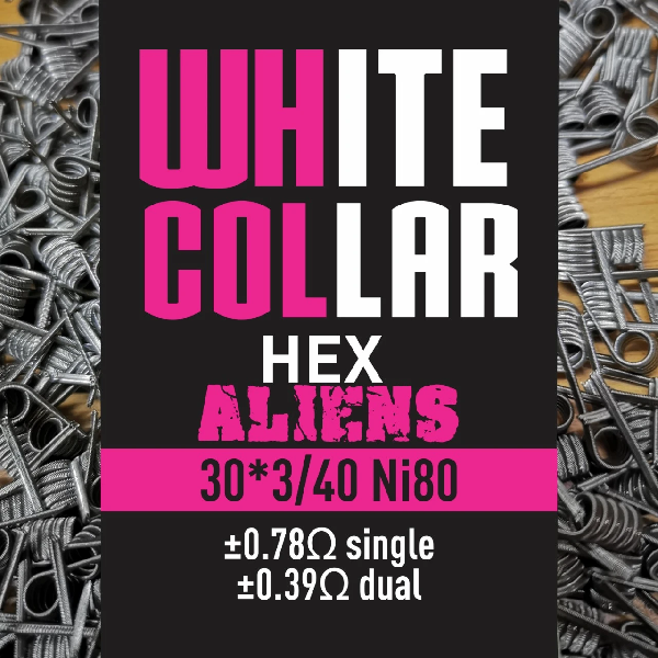 White Collar HEX Alien Coils