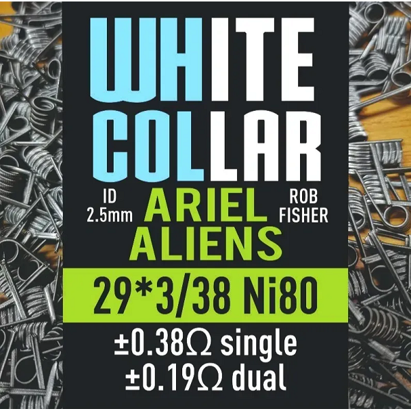 White Collar Ariel Alien Coils