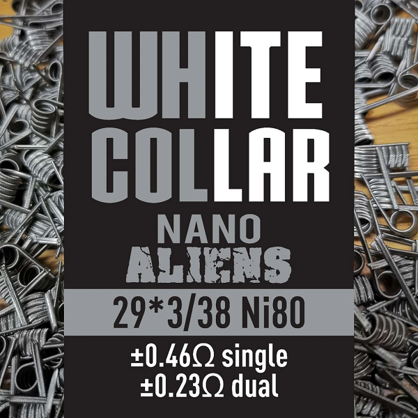 White Collar Nano Alien Coils